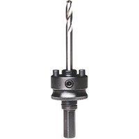 Starrett A2E Hex Shank Multi-Material Arbor with 92mm Pilot Drill (183HY)