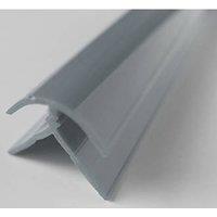 Splashwall External Corner Matt Light Grey 2440mm x 4mm (183RK)