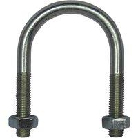 Rawlplug Bright Zinc-Plated Steel U-Bolt M8 x 62mm (1841R)