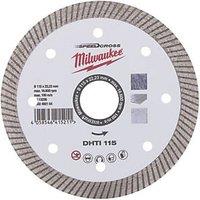 Milwaukee Speedcross DHTI Multi-Material Diamond Blade 115mm x 22.23mm (184GE)