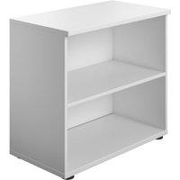 TC Group 1-Shelf Bookcase White 800mm x 730mm (184TT)