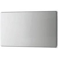 LAP 2-Gang Blanking Plate Polished Chrome (185KJ)