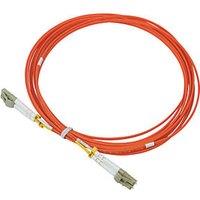Labgear Duplex Multi Mode Orange LC- LC OM1 LSZH Fibre Optic Cable 5m (185KM)