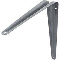 Essentials London Shelf Brackets Grey 125mm x 100mm 20 Pack (185VJ)