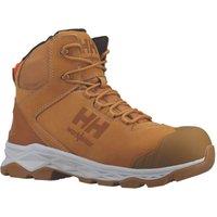 Helly Hansen Oxford Mid S3 Size 5 Light Brown Water-Resistant Safety Boots (185XK)