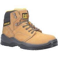 CAT Striver Size 4 Honey Water-Resistant Steel Toe Cap Safety Boots (186KE)