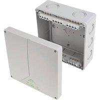 Essentials IP65 101A 24-Terminal Weatherproof Outdoor Adaptable Box 180mm x 91mm x 180mm (18734)