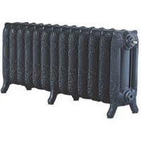 Arroll 470mm x 1074mm 3992BTU Black Cast Iron 3 Column Radiator (1873P)