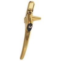 Fab & Fix Charisma Left-Handed Cockspur Window Handle Polished Gold (187KR)