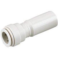 JG Speedfit Plastic Push-Fit Stem Coupler F 15mm x M 22mm (18873)