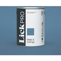 LickPro Max+ 5Ltr Blue 05 Eggshell Emulsion Paint (189JY)