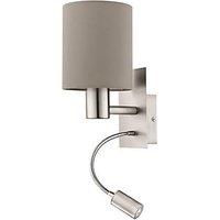 Eglo Pasteri Wall Light Silver (189PL)