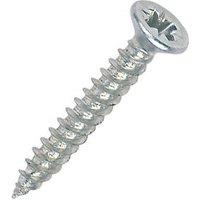Quicksilver PZ Double-Countersunk Thread Cutting Woodscrews 6ga x 5/8" 200 Pack (19041)