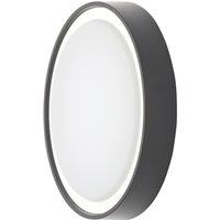 Coast Ripon Outdoor Round LED Bulkhead Light Black 15W 850lm (190VJ)