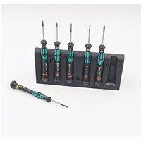 Wera 2050/6 Kraftform Micro Mixed Precision Screwdriver Set 6 Pieces (191TX)