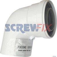 Baxi 5111075 KIT 93 DEG HE ELBOW 60/101 (192JC)