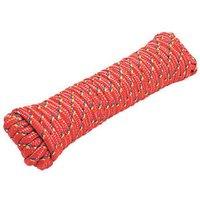Essentials Braided Rope Red 9mm x 15m (193FC)