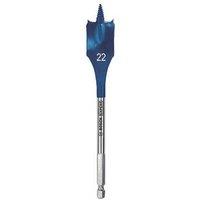 Bosch Expert SelfCut Speed Hex Shank Flat Wood Drill Bit 22mm x 152mm (193KY)