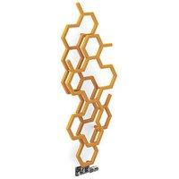 Terma Hex 1200mm x 486mm 1180BTU Mustard Vertical Designer Radiator (193RH)