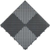 Swisstrax Ribtrax Pro Interlocking Floor Tiles Slate Grey 19mm 25 Pack (193YU)