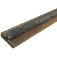 Firestop Fire Door Intumescent Strips Brown 10mm x 4mm x 2100mm 10 Pack (1945J)