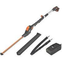 Worx WG252E 45cm 20V 1 x 2.0Ah Lithium PowerShare Cordless Hedge Trimmer (194HA)