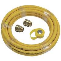 Teslaflex Gas Fitting Starter Kit 20.7mm 10m DN22 4 Pieces (194HV)