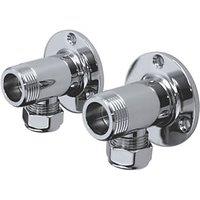 Bristan WMNT4 C Shower Valve Wall Mount Fixing Kit Chrome Plated (194JE)