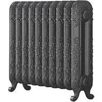 Arroll 597mm x 684mm 2590BTU Cast Grey Cast Iron 2 Column Radiator (194KY)