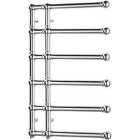 Towelrads 800mm x 500mm 742BTU Chrome Flat Designer Towel Radiator (194RY)