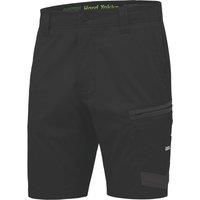 Hard Yakka Raptor Active Shorts Black 34" W (196RV)