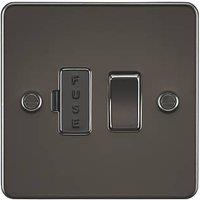 Knightsbridge 13A Switched Fused Spur Gunmetal (197TY)
