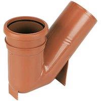 FloPlast Push-Fit 45 Single Socket Universal Gully Trap 110mm (19993)