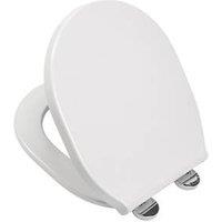 Croydex Bolsena Soft-Close with Quick-Release Toilet Seat Thermoset Plastic White (199KK)