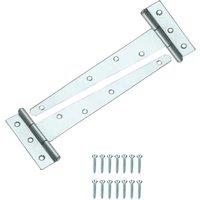 Smith & Locke Zinc-Plated Tee Hinges 250mm 2 Pack (199VE)