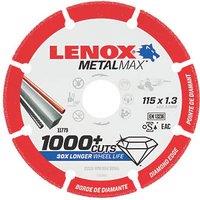 Lenox Metalmax Metal Diamond Cutting Disc 115mm x 22.2mm (200HY)