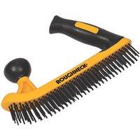 Roughneck Soft-Grip 2-Handed Wire Brush (200JF)