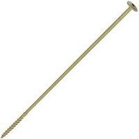 Timco TX Wafer Timber Frame Construction & Landscaping Screws 8mm x 350mm 25 Pack (200KG)