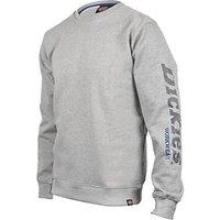 Dickies Okemo Graphic Sweatshirt Grey Melange Small 37" Chest (200RR)