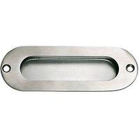 Essentials Flush Pull 120mm Satin Stainless Steel (20117)