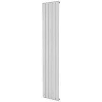 Ximax Edward 1800mm x 345mm 2338BTU White Vertical Designer Radiator (201GL)