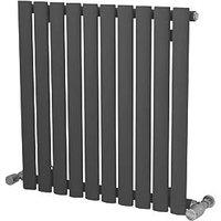 Ximax Fortuna 600mm x 584mm 1532BTU Anthracite Vertical Designer Radiator (202TR)