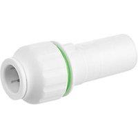 Flomasta Plastic Push-Fit Reducing Coupler F 15mm x M 22mm (203HY)
