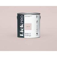 LickPro Max+ 2.5Ltr Pink 07 Eggshell Emulsion Paint (203JX)