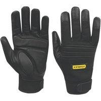 Stanley Vibration Absorbing Performance Gloves Black Large (20418)