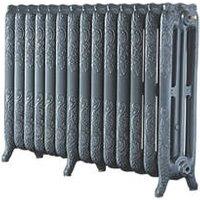 Arroll 760mm x 1154mm 6879BTU Cast Grey Cast Iron 3 Column Radiator (2049P)