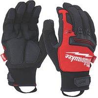 Milwaukee Winter Demolition Gloves Black/Red Large (204GC)