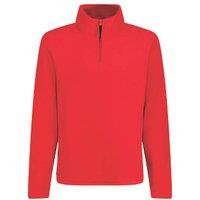 Regatta Micro Zip Neck Fleece Classic Red Large 41.5" Chest (204HY)