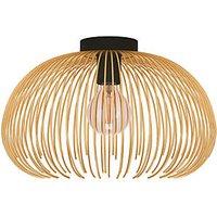 Eglo Venezuela Single Ceiling Light Black/Gold (204PL)