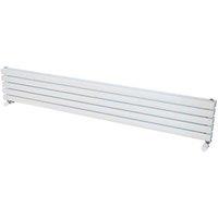 Ximax Fortuna 294mm x 1800mm 3379BTU White Horizontal Designer Radiator (204TR)